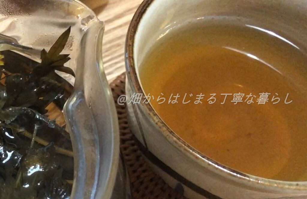 ヨモギ茶の煎じ方　国産よもぎ茶