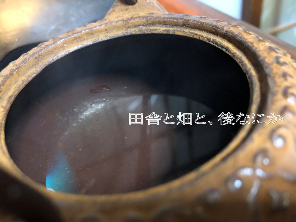 鉄器の急須